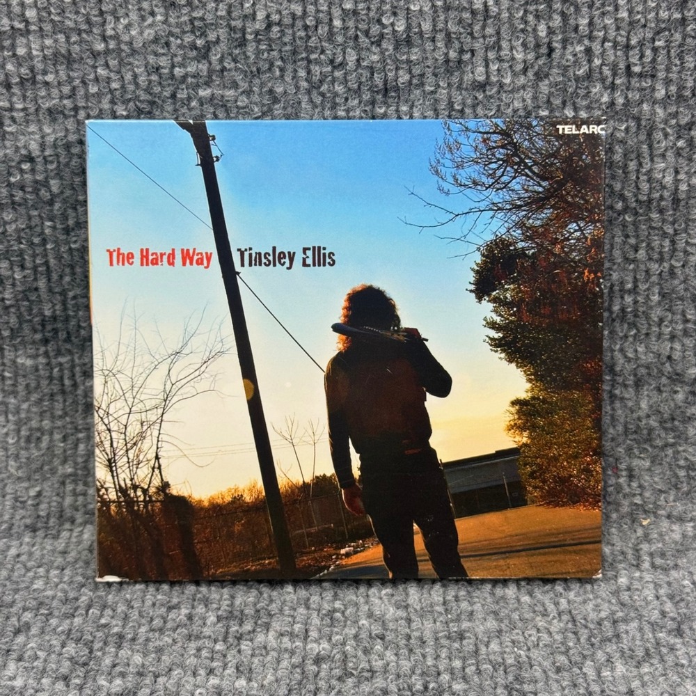Tinsley Ellis The Hard Way CD 2004 Telarc Blues CD-83608 Promotional Copy
